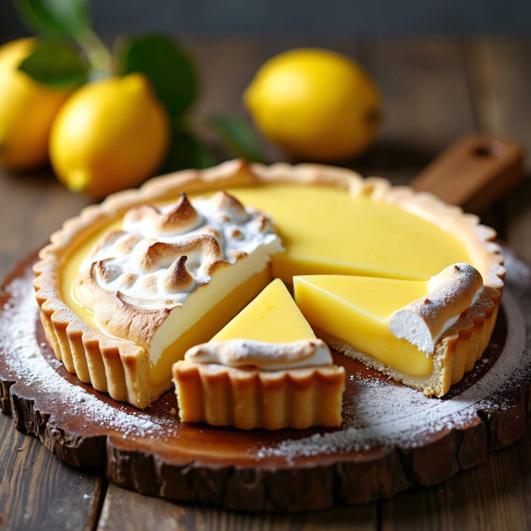Tarte au citron meringuée Rezept Tarte au citron meringuée Rezept