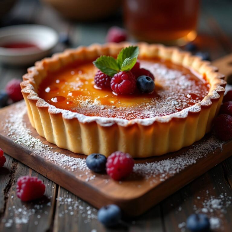 Tarte au vin cuit Rezept