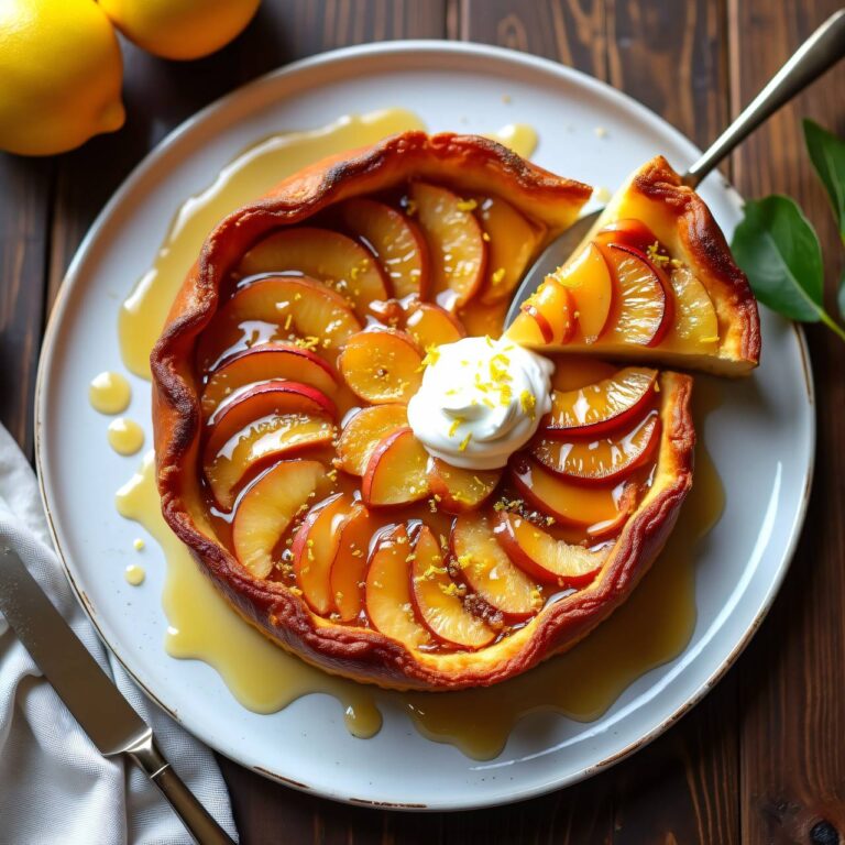 Tarte Tatin (aus der Pfanne) Rezept