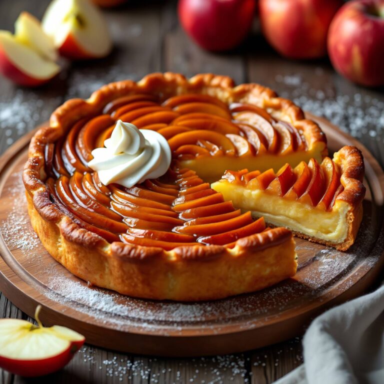 Tarte Tatin (gestürzter Apfelkuchen) Rezept