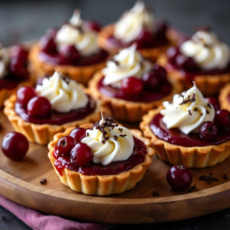 Tartelettes mit Johannisbeer-Curd Rezept