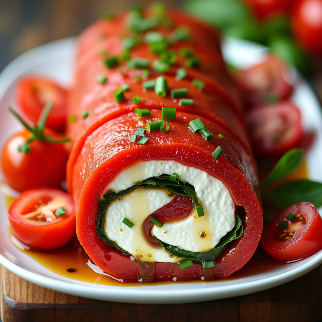 Terrine in rot und weiß Rezept Terrine in rot und weiß Rezept