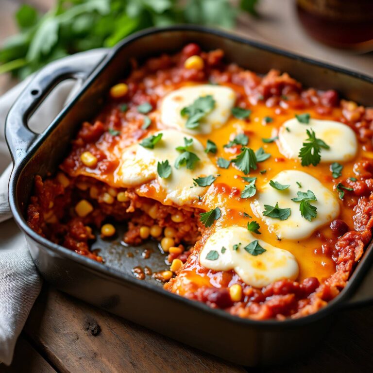 Tex-Mex-Lasagne (No Food Waste) Rezept