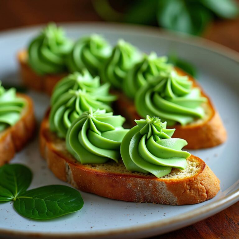Toast mit Spinat-Mousse Rezept