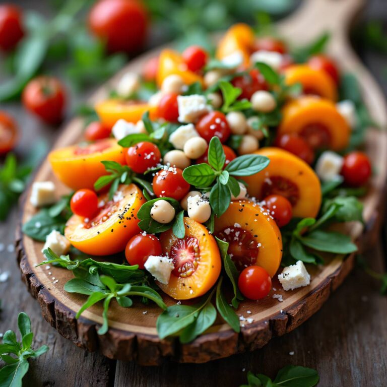 Tomaten-Aprikosen-Salat Rezept