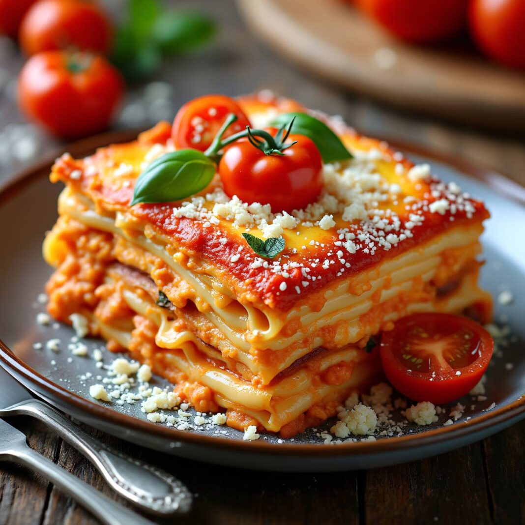 Tomaten-Blumenkohllasagne Rezept Tomaten-Blumenkohllasagne Rezept