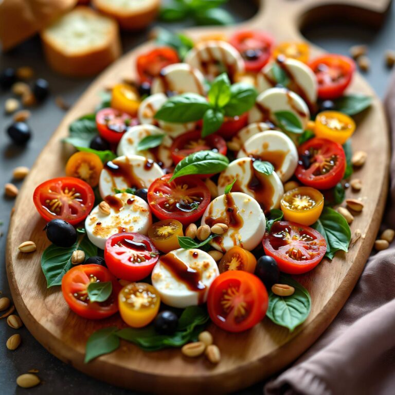 Tomaten-Mozzarella-Salat de luxe Rezept