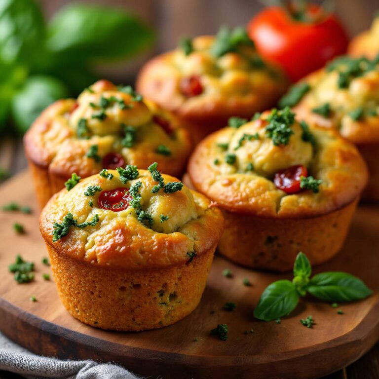 Tomaten-Pesto-Muffins Rezept