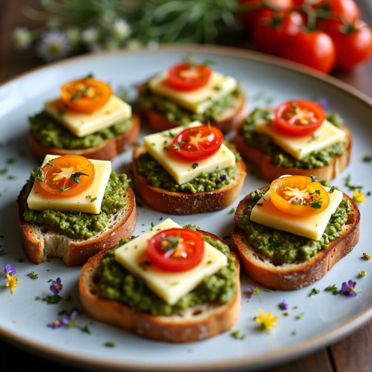 Tomaten-Toasts Rezept