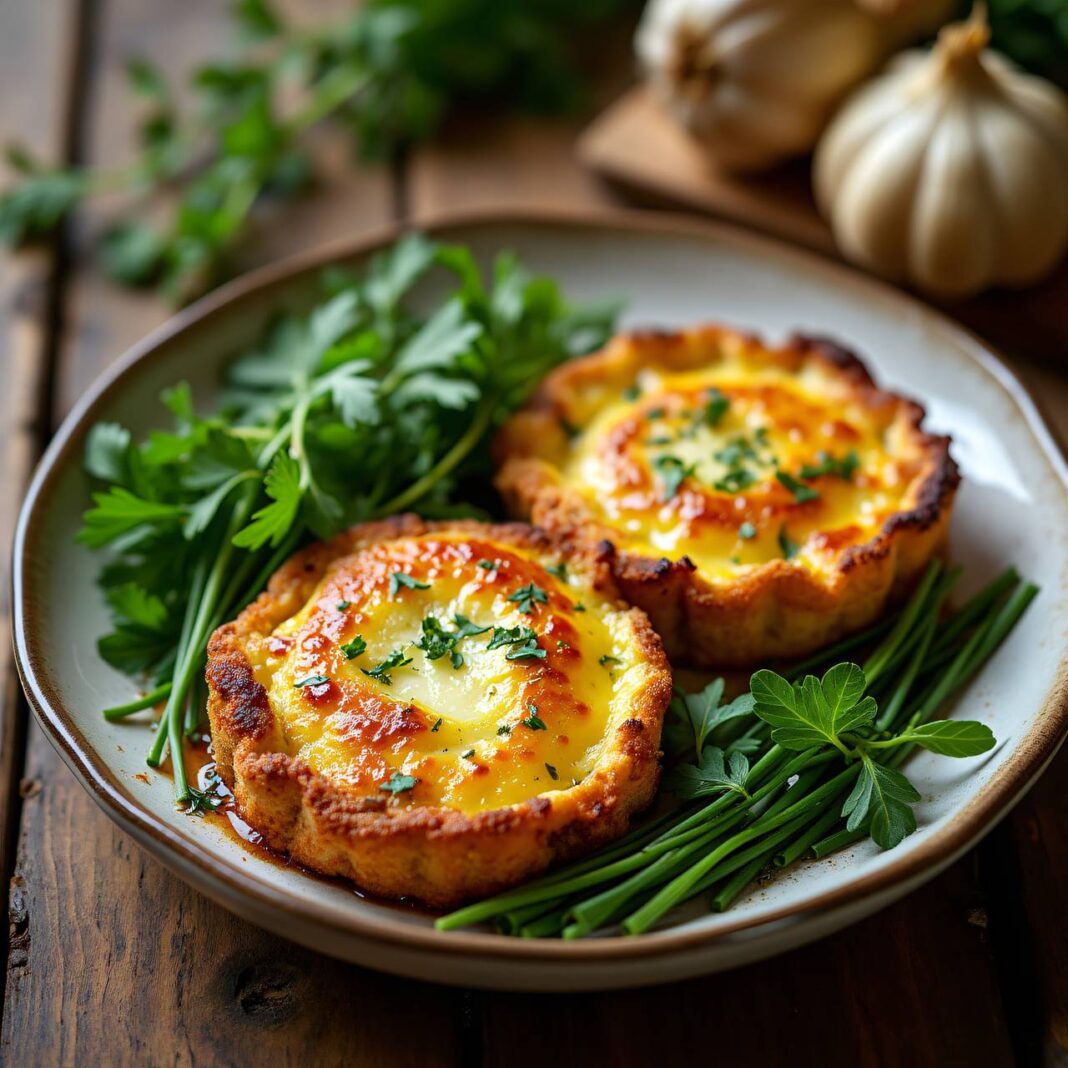 Tomme mit Kräuter-Kruste Rezept Tomme mit Kräuter-Kruste Rezept