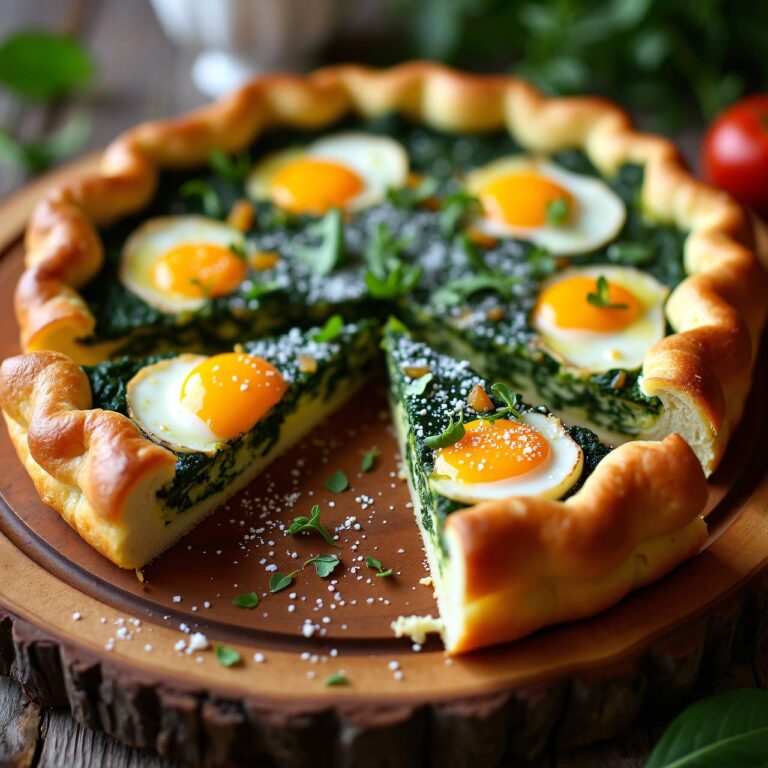 Torta pasqualina (Spinattorte) Rezept
