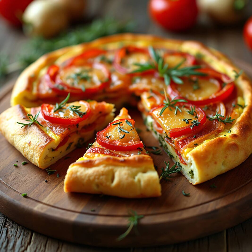 Tortilla mit Paprika Rezept Tortilla mit Paprika Rezept