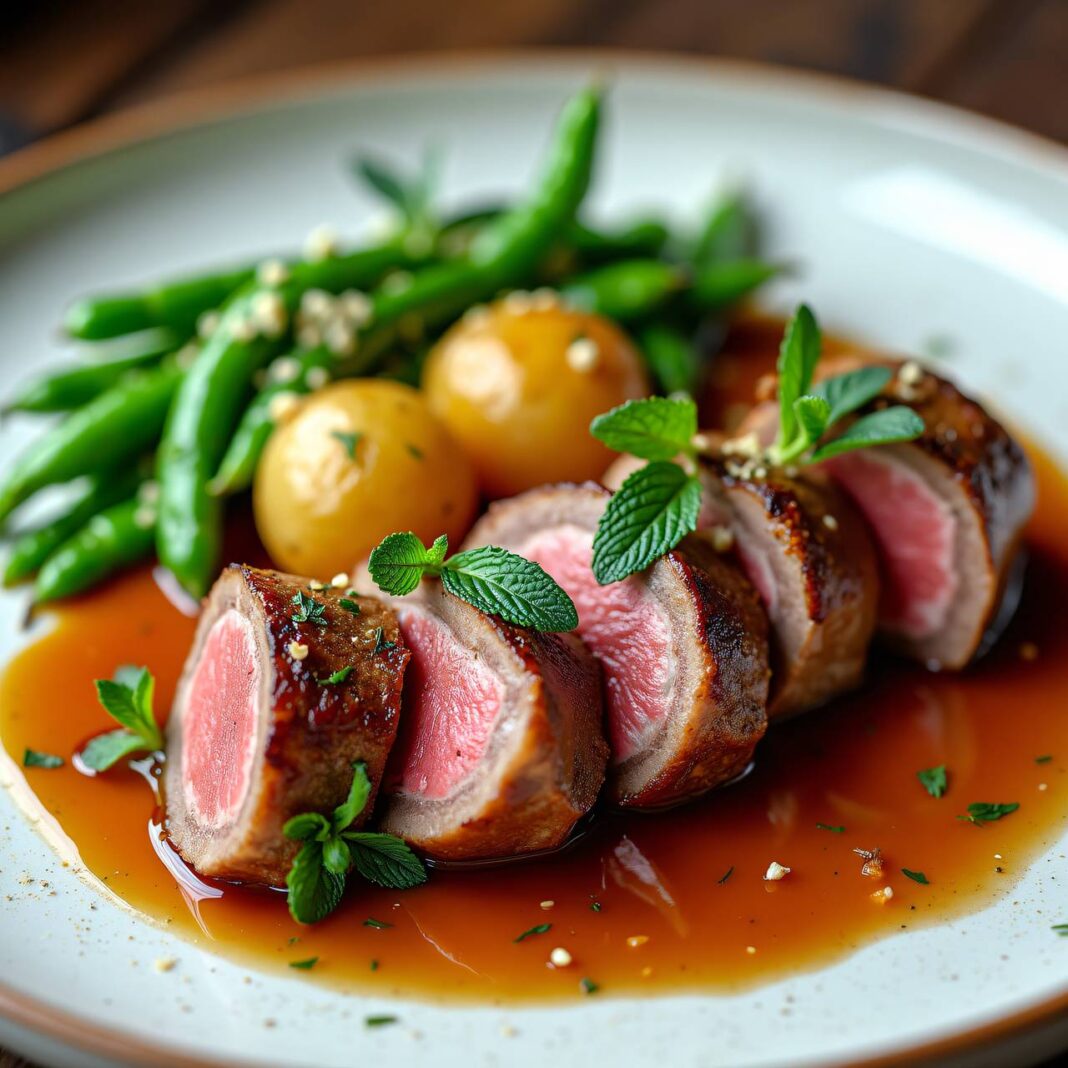 Tournedos im Minzemantel Rezept Tournedos im Minzemantel Rezept