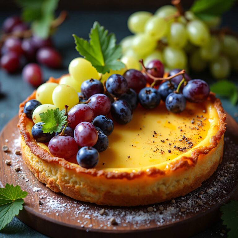 Trauben-Käsekuchen Rezept
