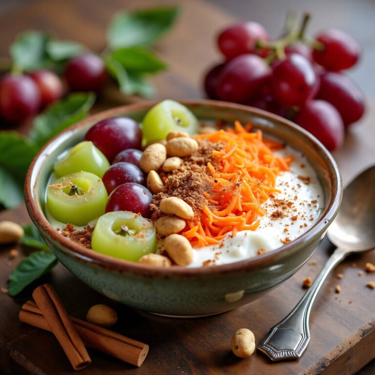 Trauben-Karotten-Müsli Rezept