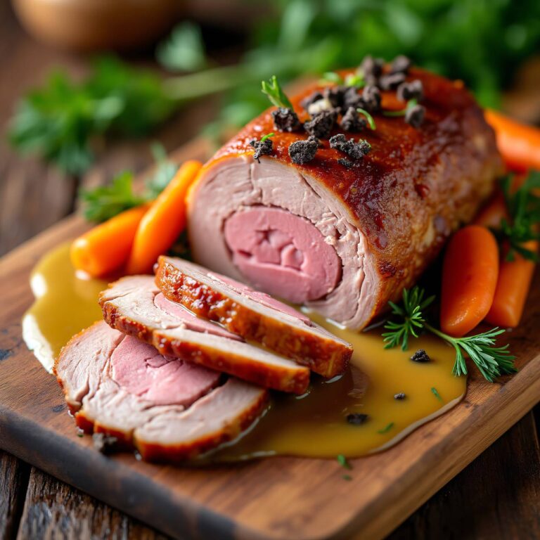 Trüffel-Milchbraten Rezept