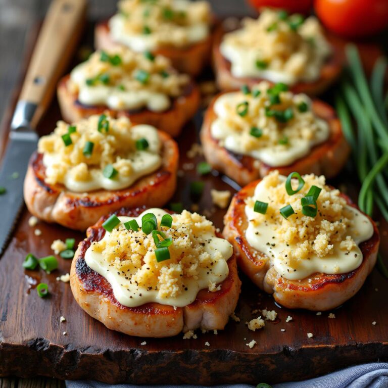 Überbackene Medaillons Rezept
