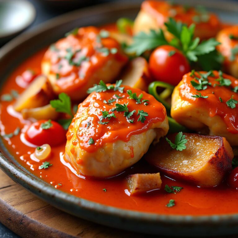 Ungarisches Paprika-Huhn Rezept