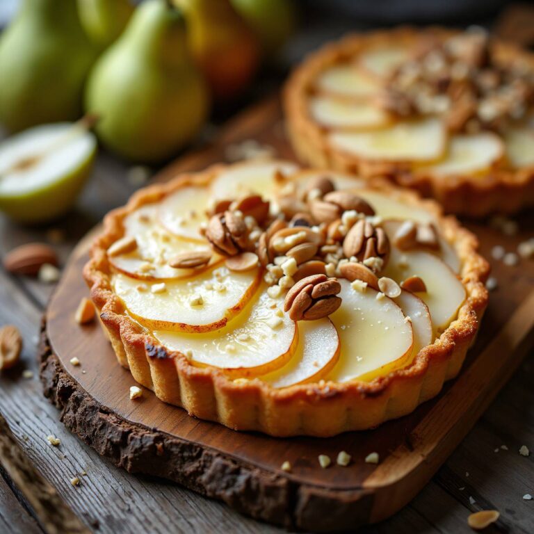 Vanille-Quark-Birnen-Ecken Rezept