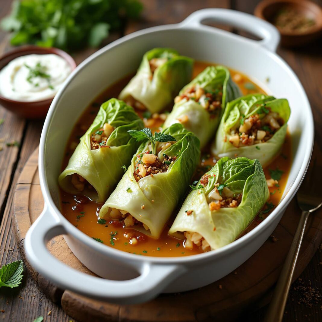 Vegetarische Reisrouladen Rezept Vegetarische Reisrouladen Rezept