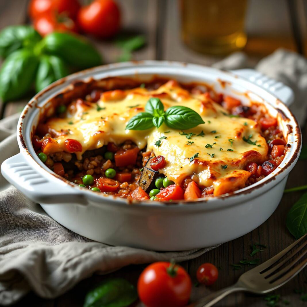 Vegetarisches Moussaka Rezept Vegetarisches Moussaka Rezept