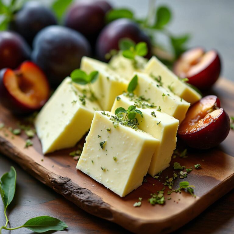 Verveine-Parfait mit Pflaumen Rezept