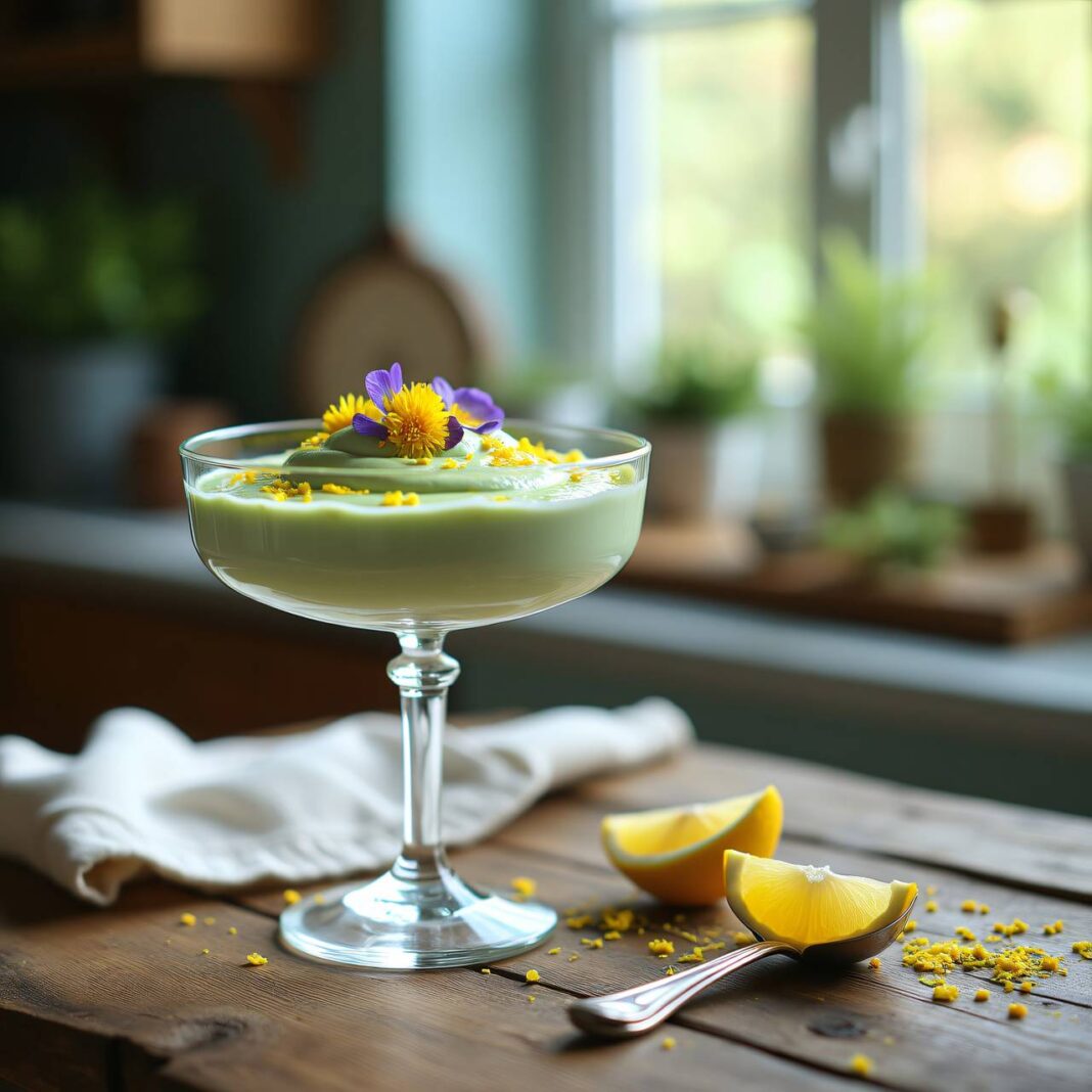 Waldmeister-Joghurt-Mousse Rezept Waldmeister-Joghurt-Mousse Rezept