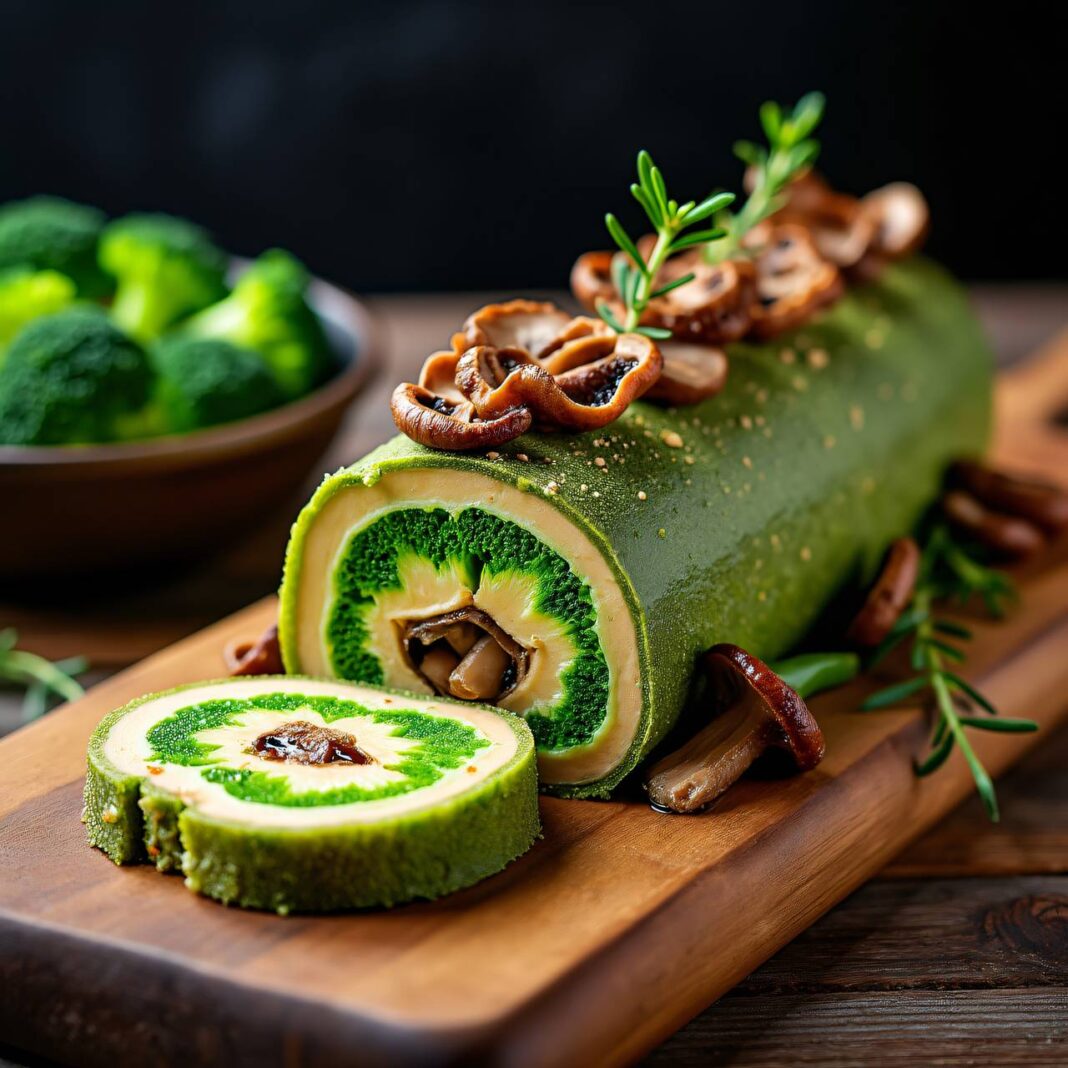 Waldpilz-Terrine mit Broccoli Rezept Waldpilz-Terrine mit Broccoli Rezept