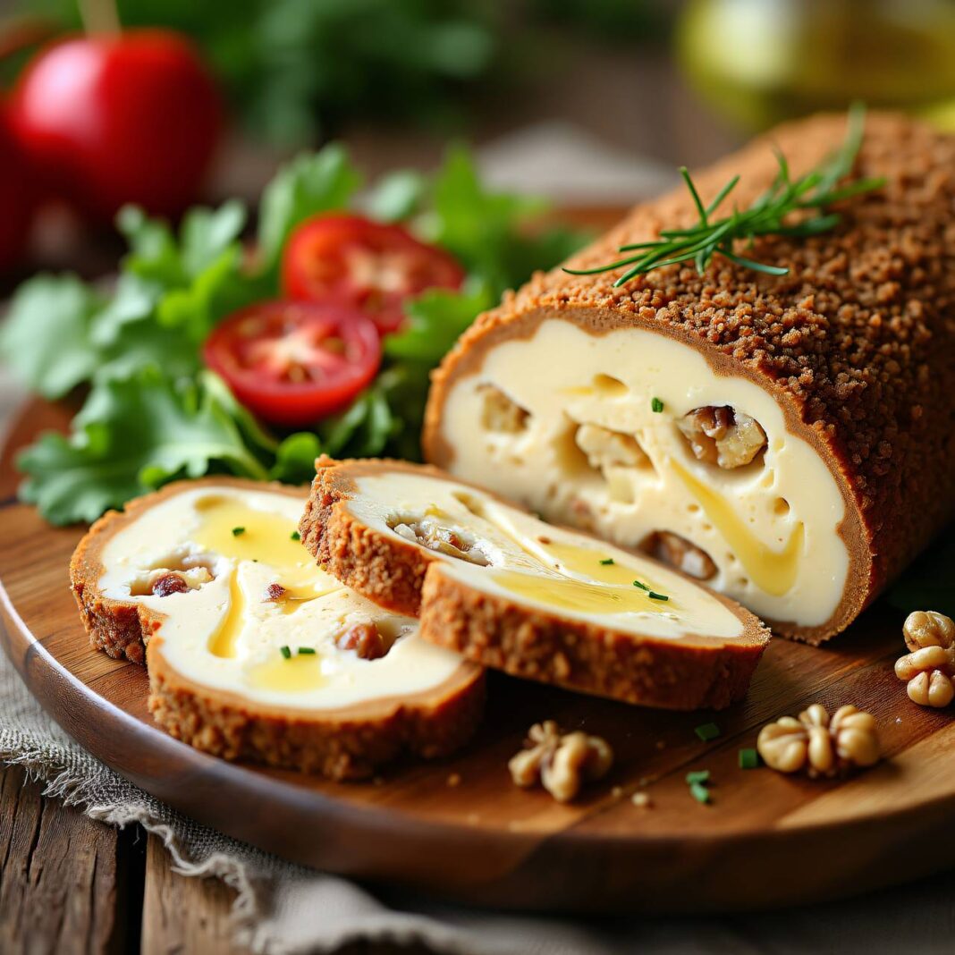 Walnuss-Käseterrine Rezept Walnuss-Käseterrine Rezept