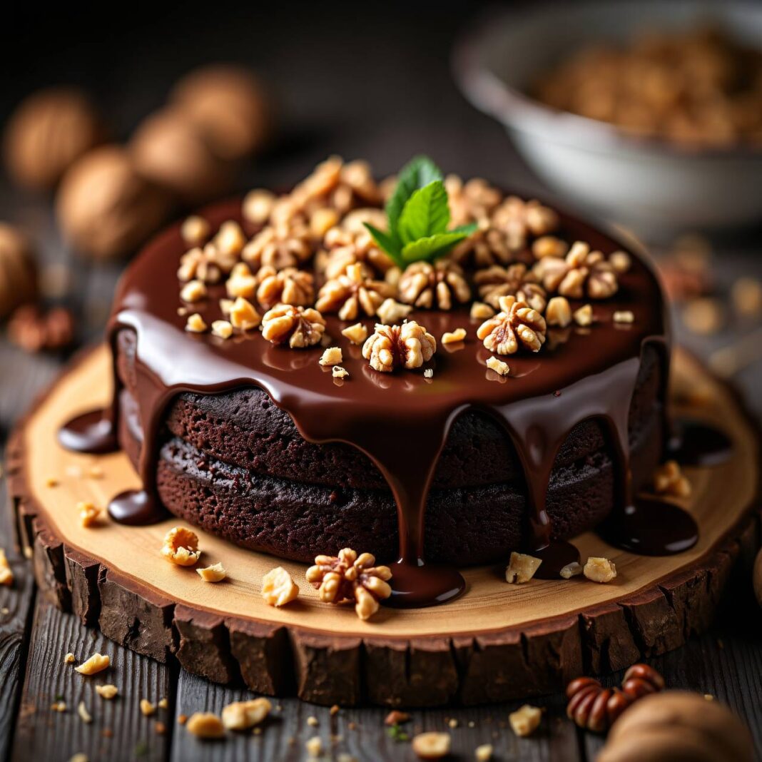 Walnuss-Schokoladen-Cake Rezept Walnuss-Schokoladen-Cake Rezept
