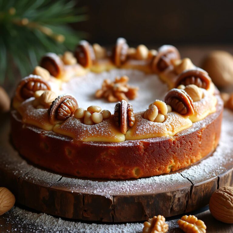 Walnusskuchen mit Sultaninen Rezept