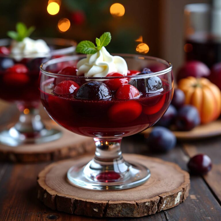 Warme Rotwein-Früchte Rezept
