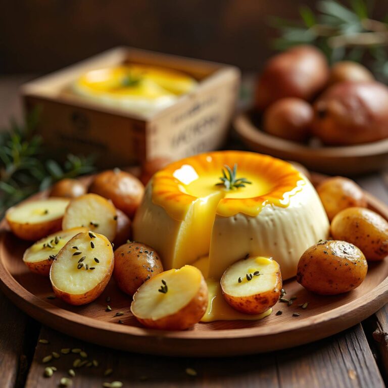 Warmer Käse aus dem Ofen Rezept