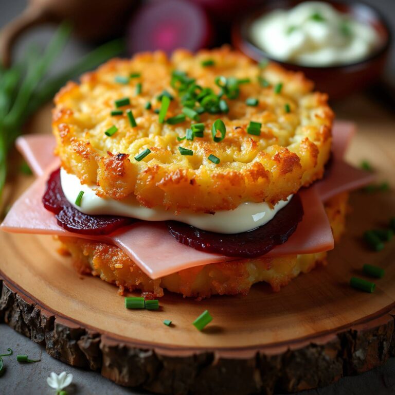 Warmes Kartoffelsandwich Rezept