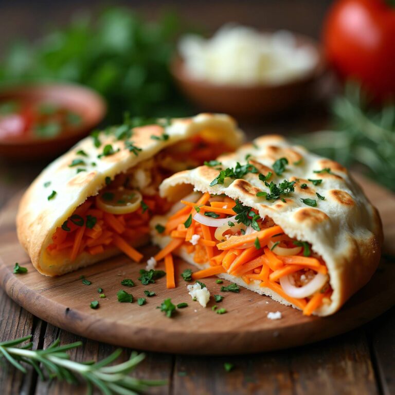 Warmes Pita-Sandwich Rezept