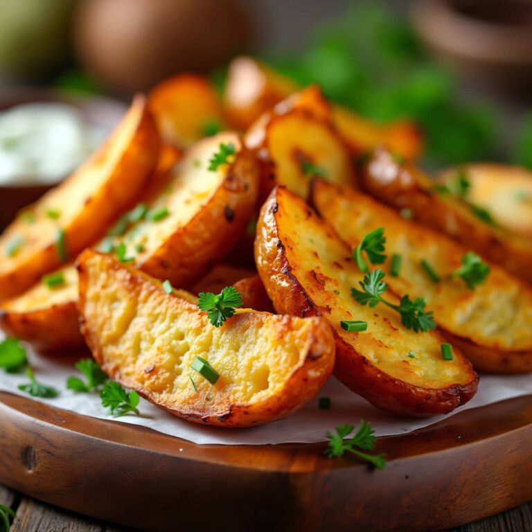 Wedges ohne Öl Rezept
