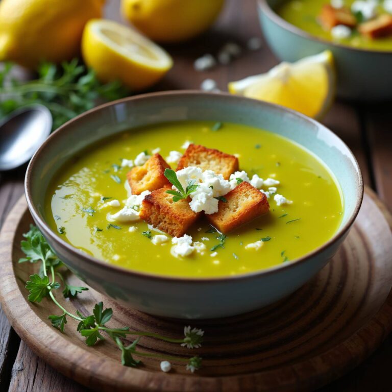Weißkohl-Zitronensuppe Rezept