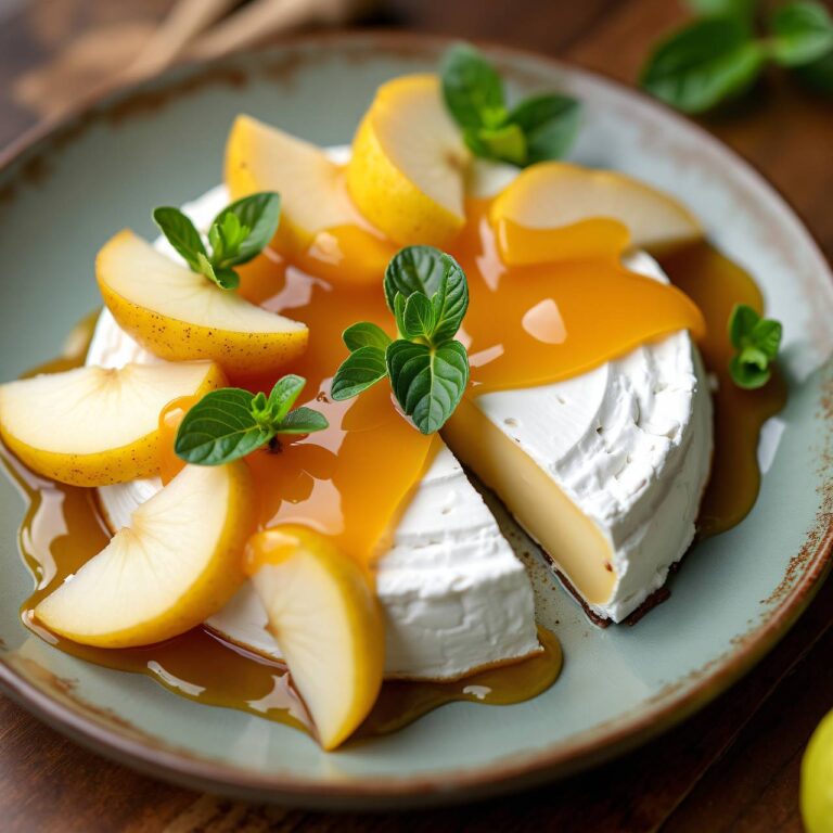Weichkäse mit Birnen-Gelee Rezept
