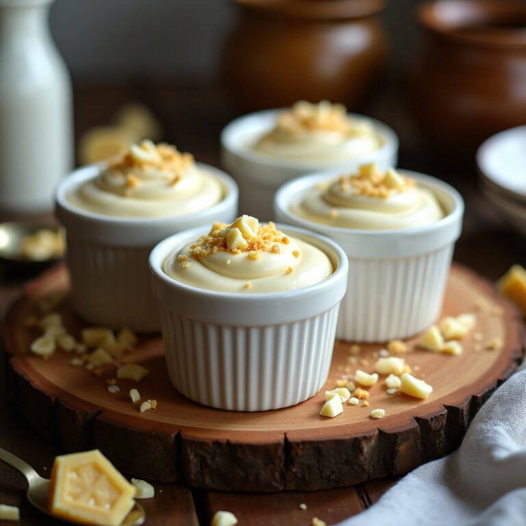 Weisse Schokoladen-Quarkmousse Rezept