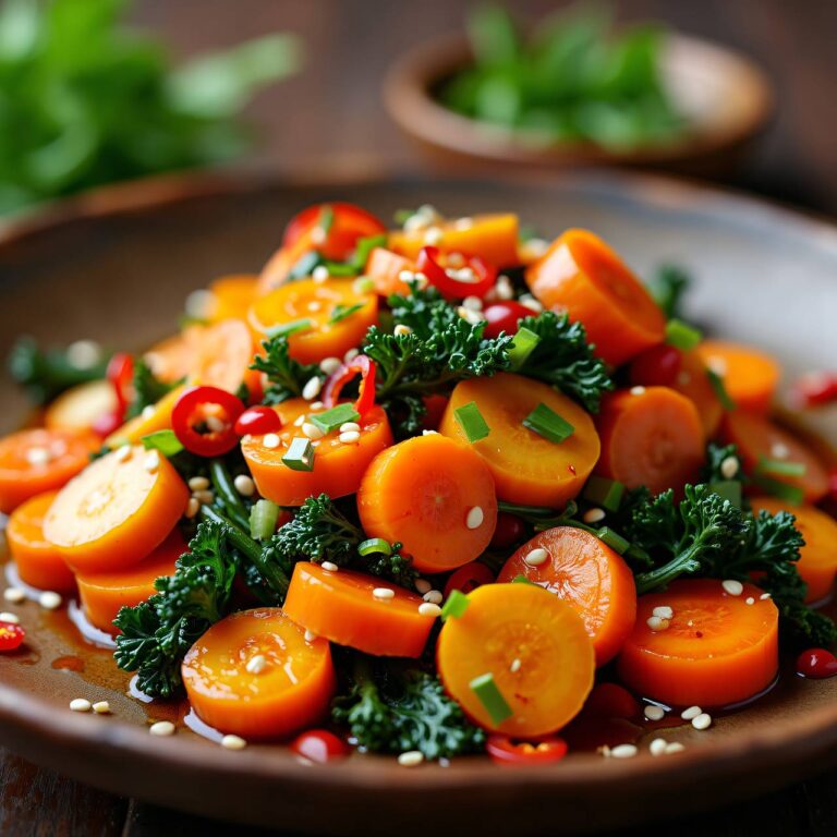 Wokgemüse mit Honig-Sojasauce Rezept