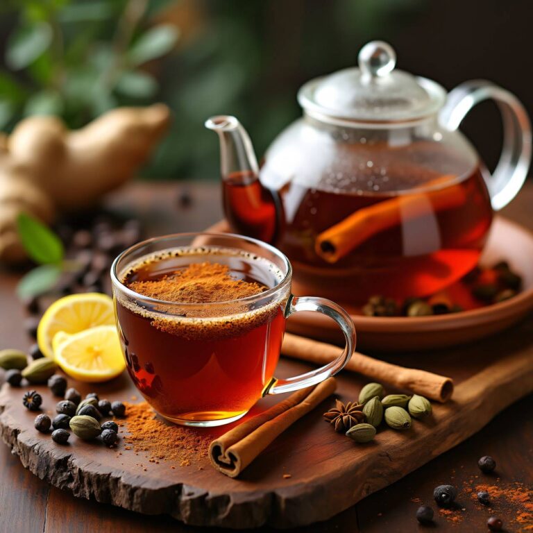 Würziger Kräutertee Rezept