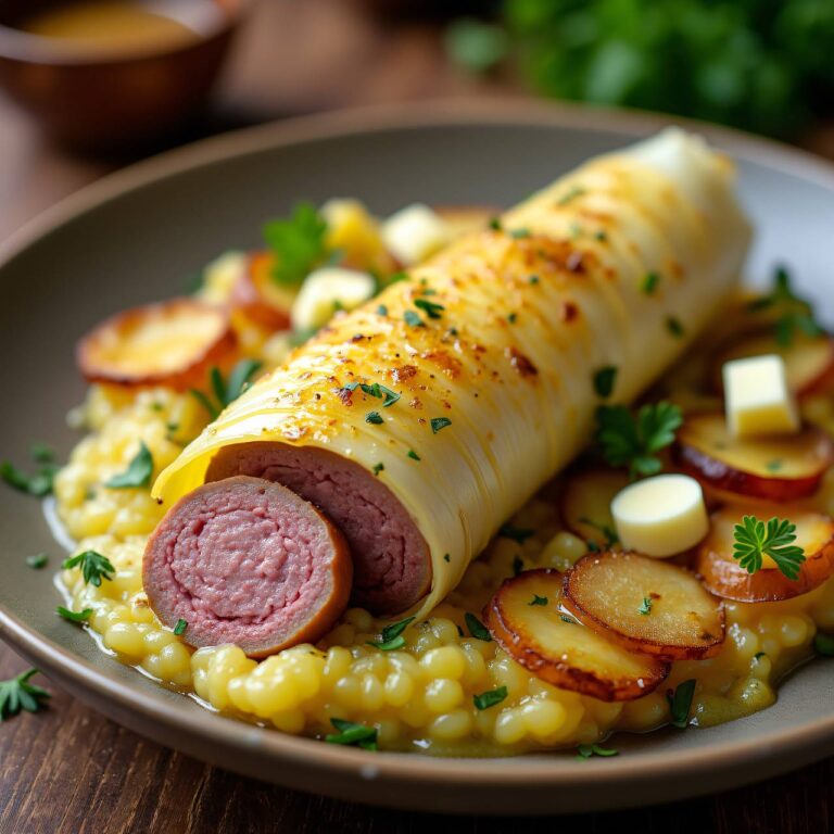 Wurst im Kohlmantel Rezept
