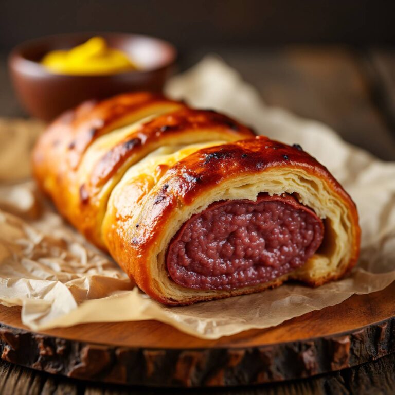 Wurst im Teig Rezept