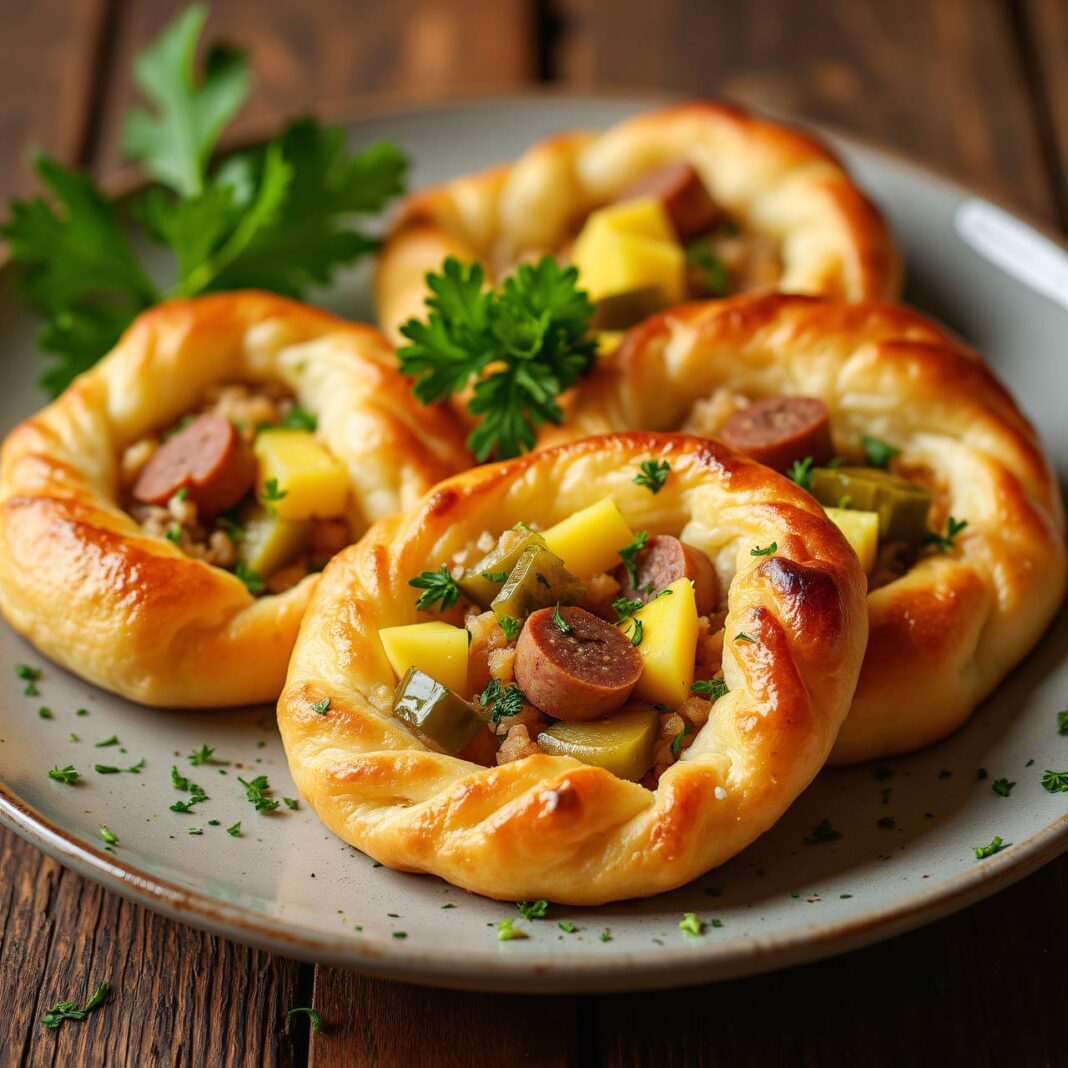 Wursthörnchen Rezept Wursthörnchen Rezept