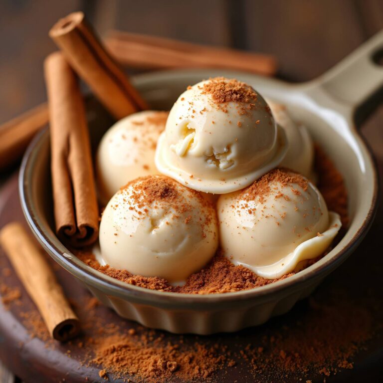 Zimt-Eiscreme Rezept