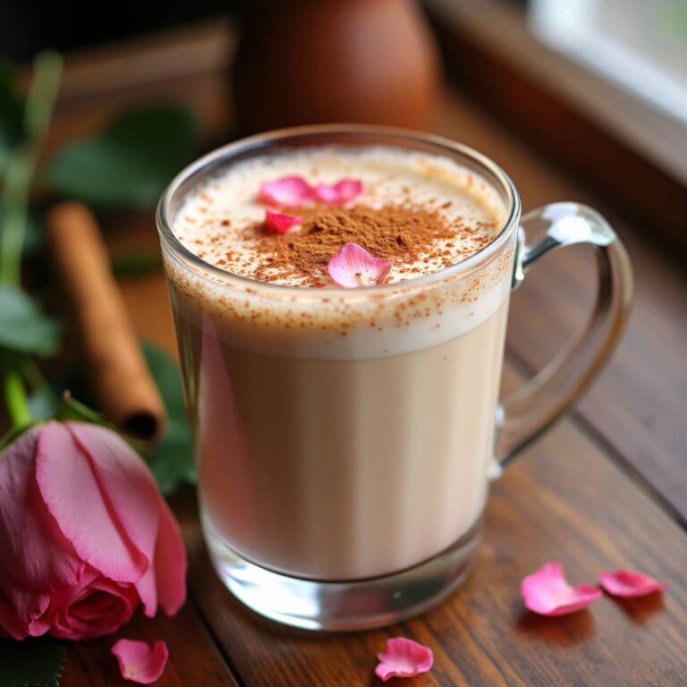 Zimt-Rosen-Shake Rezept
