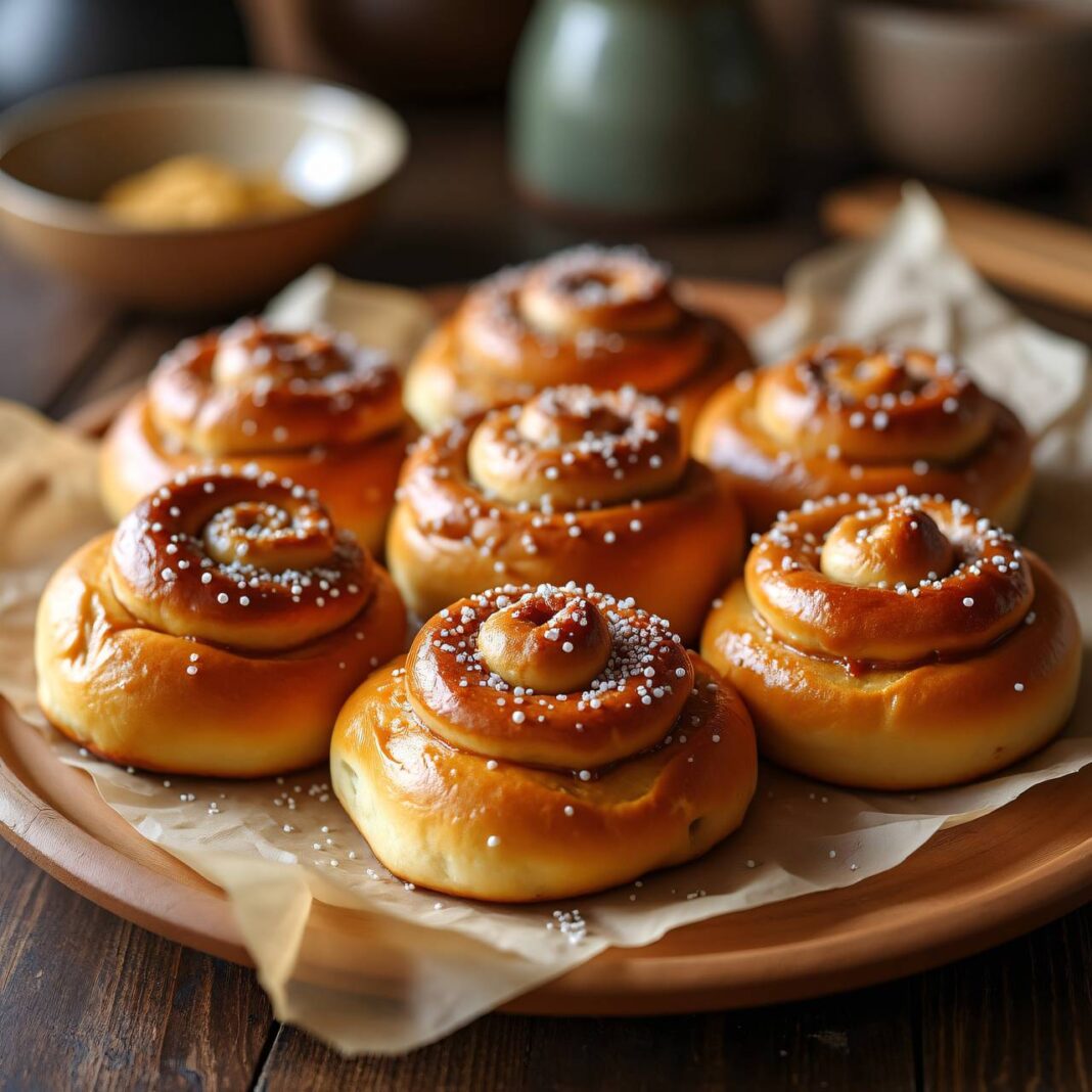 Zimtknoten (Kanelbullar) Rezept Zimtknoten (Kanelbullar) Rezept