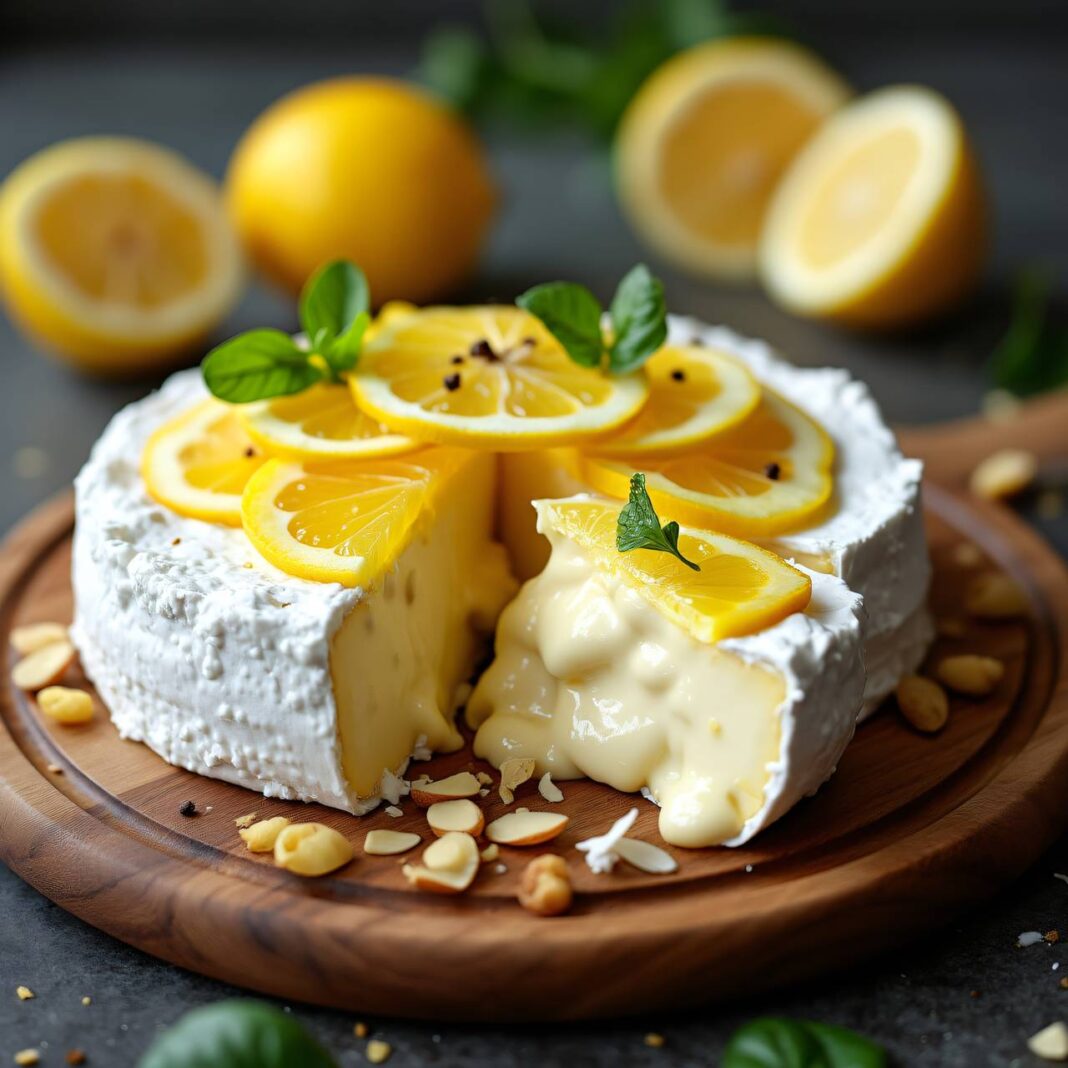 Zitronen-Brie Rezept Zitronen-Brie Rezept