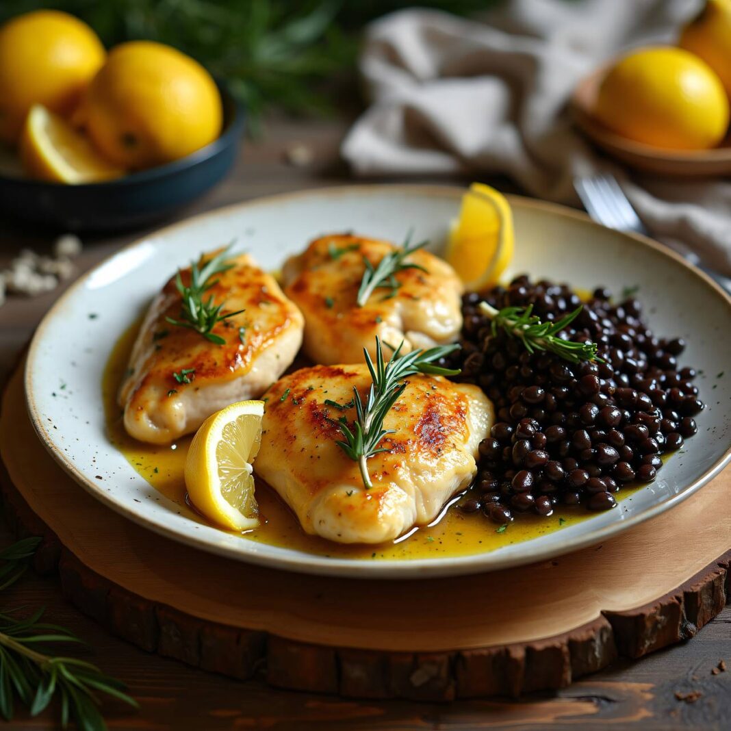 Zitronen-Hühnchen Rezept Zitronen-Hühnchen Rezept
