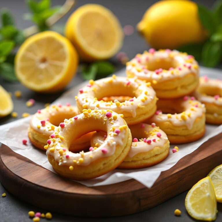 Zitronen-Kringel Rezept